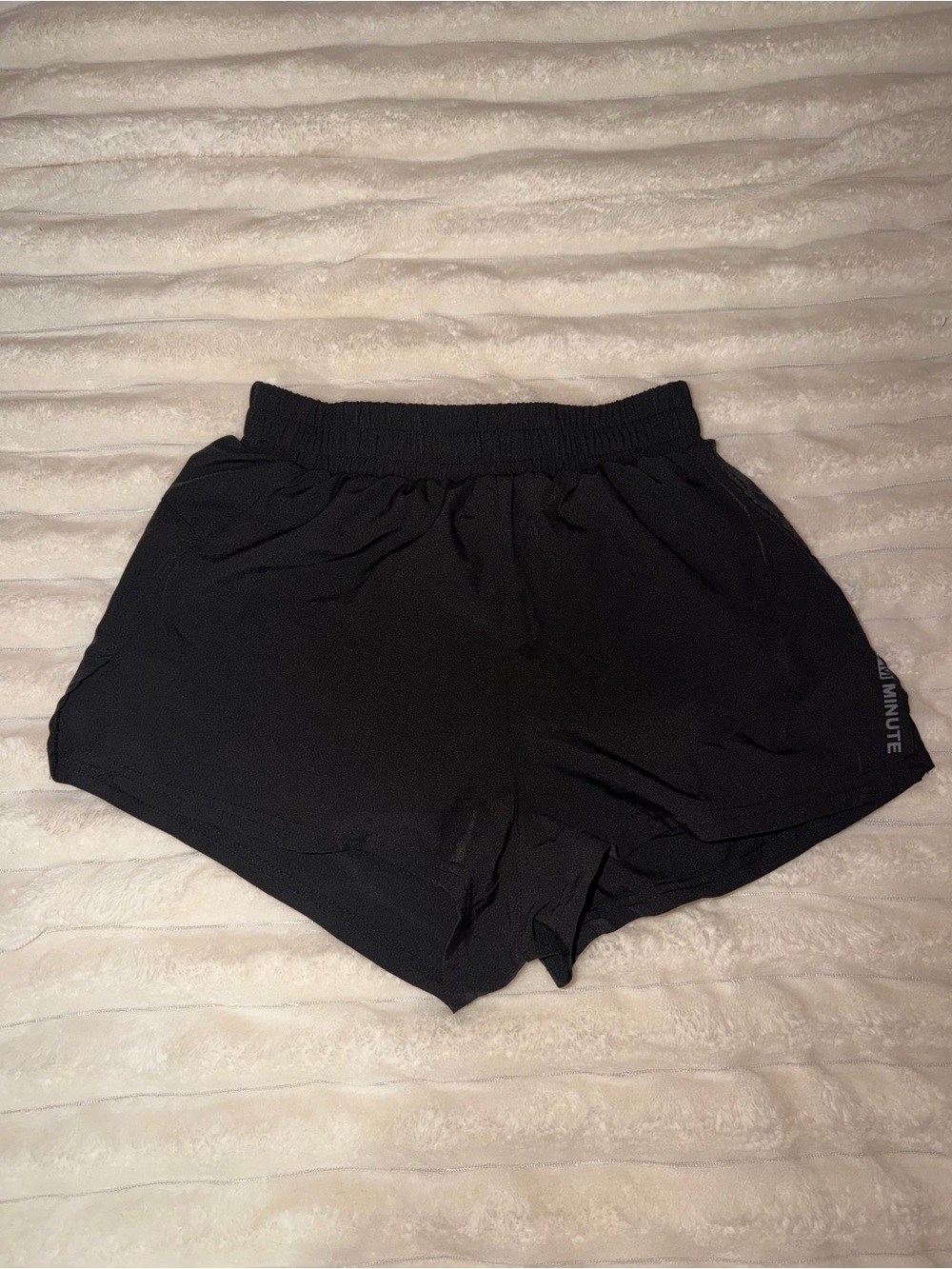SHEIN Black Women's Athletic Running Shorts